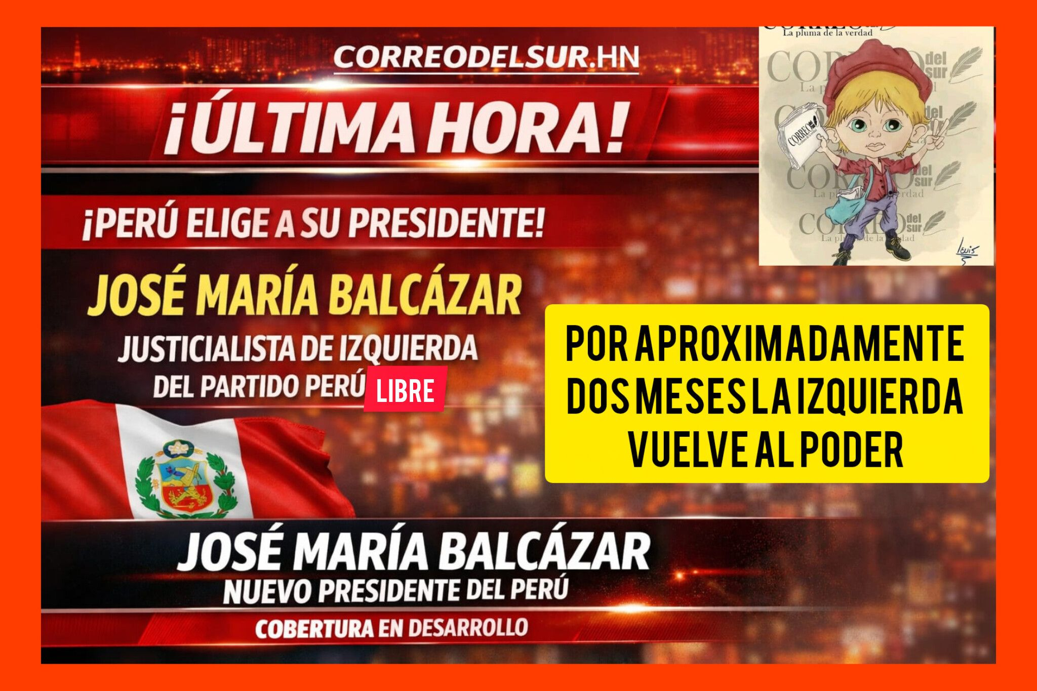 Nuevo presidente de Perú