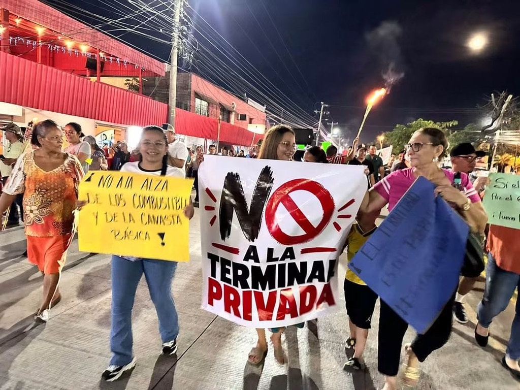 Encienden nuevamente las antorchas en Choluteca, Honduras